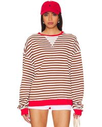 Free People - X We The Free Classic Striped Crew - Lyst