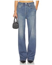 Rag & Bone - Pierna Ancha Miramar En Color Azul Marino Talla (También En M, S, Xs, Xxs) - Lyst