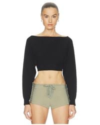 HAELO - Crop Sweater - Lyst