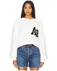 Anine Bing - Sweatshirt Letterman Miles - Lyst