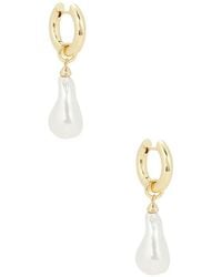 BaubleBar - Teagan Pearl Statement Earrings - Lyst
