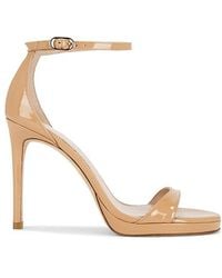 Stuart Weitzman - Sandale Nudist Platform - Lyst