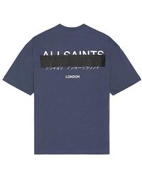 AllSaints - Redact Tee - Lyst