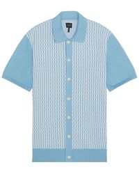 Good Man Brand - Essex Short Sleeve Geo Knit Shirt - Lyst