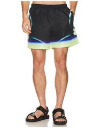 CASABLANCA - Sporchid Printed Swim Shorts - Lyst