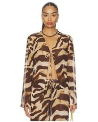 superdown - Osprey Tie Top - Lyst