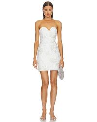 MILLY - Ronni Cady Embroidery Dress - Lyst