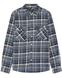 Brixton - Bowery Flannel Shirt - Lyst