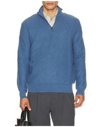 Polo Ralph Lauren - Long Sleeve Cotton 1/2 Zip Pullover Sweater - Lyst