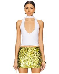 superdown - Jessalyn Halter Top - Lyst