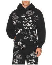 ANTI SOCIAL SOCIAL CLUB - Illustrated Hoodie - Lyst