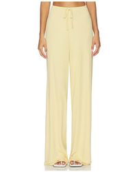 AYA MUSE - Pantalones Con Cordón Vela En Color Amarillo Talla (También En M, S) - Lyst