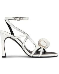 ROTATE BIRGER CHRISTENSEN - Satin Sandal - Lyst