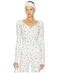 WellBeing + BeingWell - Mason Top En Color Crema Talla (También En M, S, Xl, Xs, Xxs) - Lyst