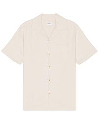 Saturdays NYC - Canty Boucle Knit Short Sleeve Shirt - Lyst