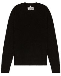 Schott Nyc - Ribbed Wool Crewneck Sweater - Lyst