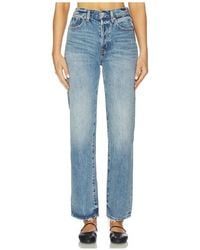 Pistola - Cassie Super High Rise Straight Jeans - Lyst