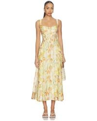Bardot - Adaline Printed Midi Dress - Lyst