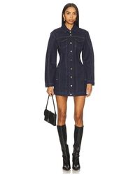 GOOD AMERICAN - Barrel Long Sleeve Mini Dress - Lyst