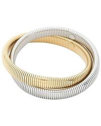 Luv Aj - The Two Tone Flex Snake Chain Bracelet - Lyst