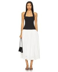LPA - Clara Midi Dress - Lyst
