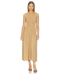 NAADAM - Cotton Cashmere Long Ruched Dress - Lyst