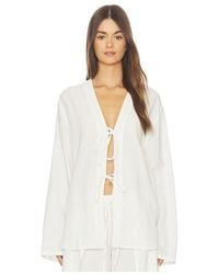 DL1961 - Faye Tie Shirt - Lyst