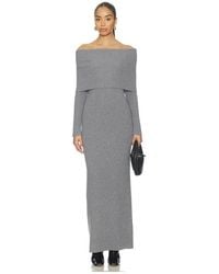 Theory - Over The Shoulder Rib Dress - Lyst