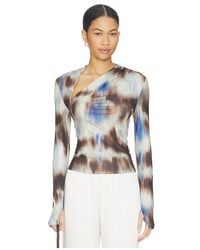Madison The Label - X Revolve Laury Mesh Top - Lyst