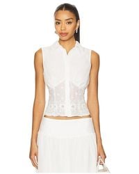 MORE TO COME - Danie Button Up Top - Lyst