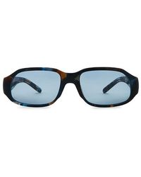 DIESEL - Rectangle Sunglasses - Lyst