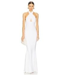 Norma Kamali - Halter Fishtail Gown - Lyst