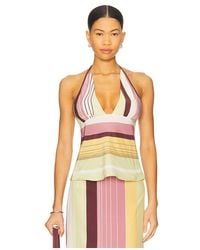 SIR. - Camisa Halter Fontana En Color Rosado Talla (También En 2/M, 3/L, 4/Xl) - Lyst