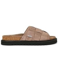 AllSaints - Randal Woven Slider - Lyst