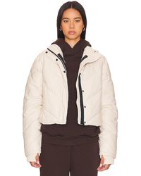 IVL COLLECTIVE - Faux Leather Puffer Jacket - Lyst
