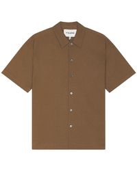 FRAME - Waffle Textured Shirt - Lyst