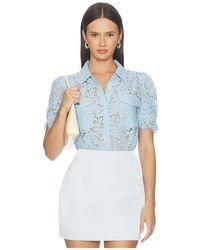 Generation Love - Mina Lace Shirt - Lyst