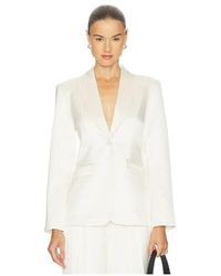 Cinq À Sept - Georgia Satin Stripe Cheyenne Blazer - Lyst