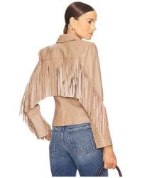 L'Agence - Vashti Fringe Blazer - Lyst