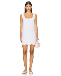 Onia - Air Linen Scallop Shift Dress - Lyst
