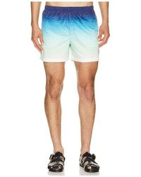 CASABLANCA - Jacquard Swim Shorts - Lyst