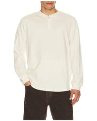 Barefoot Dreams - Waffle Thermal Henley - Lyst