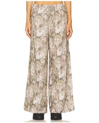 Montce - Pantalón Ancho Con Cordón En Color Verde Talla (También En M, S, Xl, Xs) - Lyst