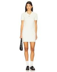 Alexander Wang - Polo Mini Dress With Embossed Logo - Lyst
