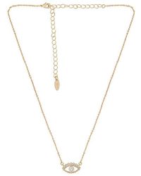 Ettika - Evil Eye Necklace - Lyst