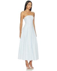 MORE TO COME Brielle Maxi Dress in White | Lyst