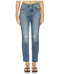 Levi's - Pierna Recta 501 En Color Azul Talla (También En 26, 25, 27, 28, 29, 30) - Lyst