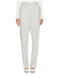 Enza Costa - Wool Suiting Pull On Trouser - Lyst