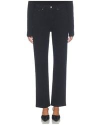 Agolde - Pierna Recta Lana En Color Negro Talla (También En 24, 25, 26, 27, 28, 29, 30, 31, 32, 33) - Lyst