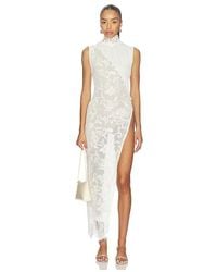 YELLOW THE LABEL - Greta Lace Tunic Dress - Lyst
